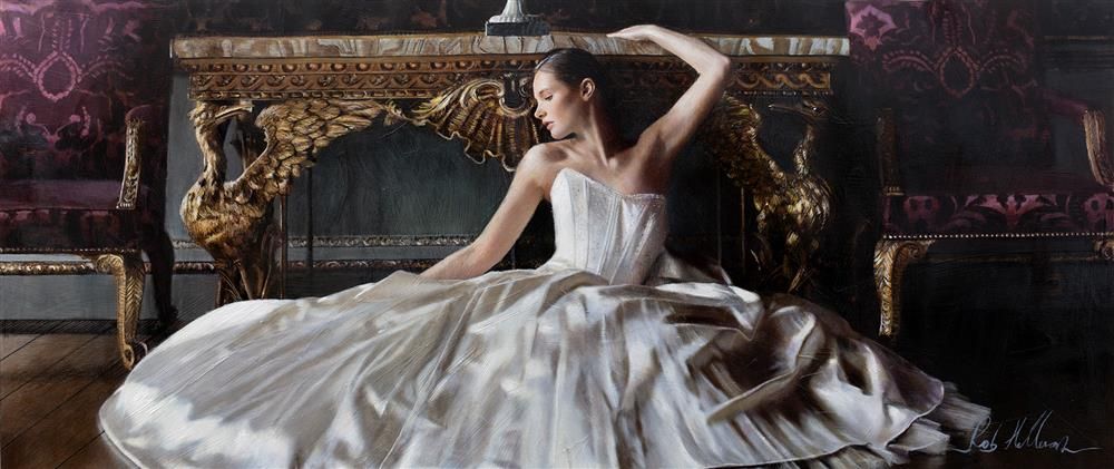 Rob Hefferan - 'The Swan' - Framed Original Artwork