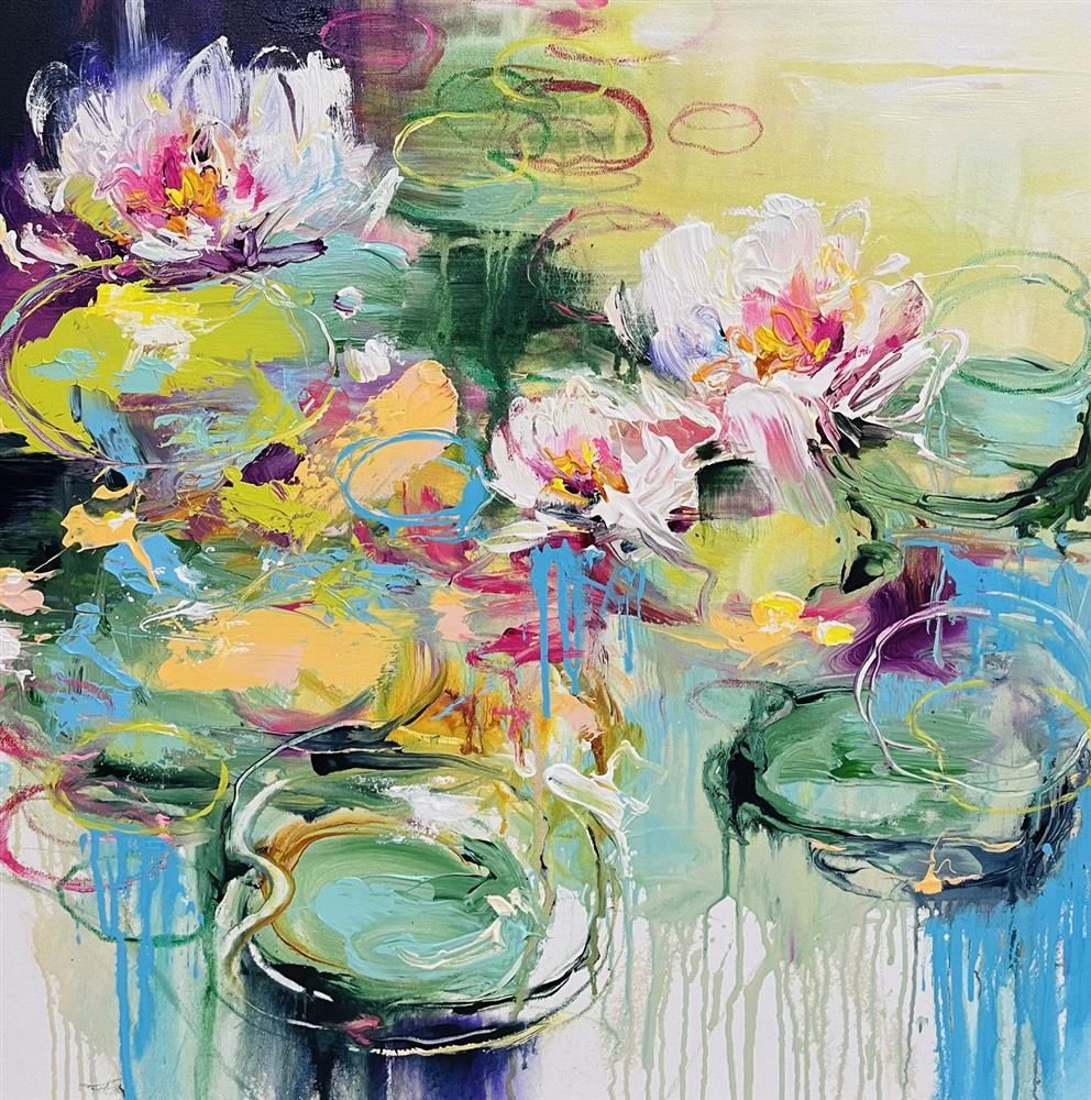 Anna Cher - 'On The Water' - Framed Original Artwork