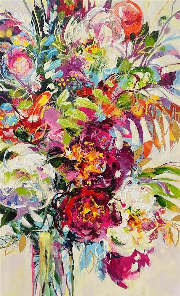 Anna Cher - 'Love Last's Forever' - Framed Original Artwork