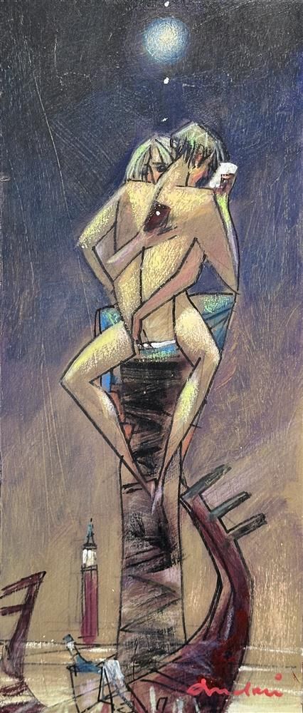 Andrei Protsouk - 'Sextant Observation' - Framed Original Art