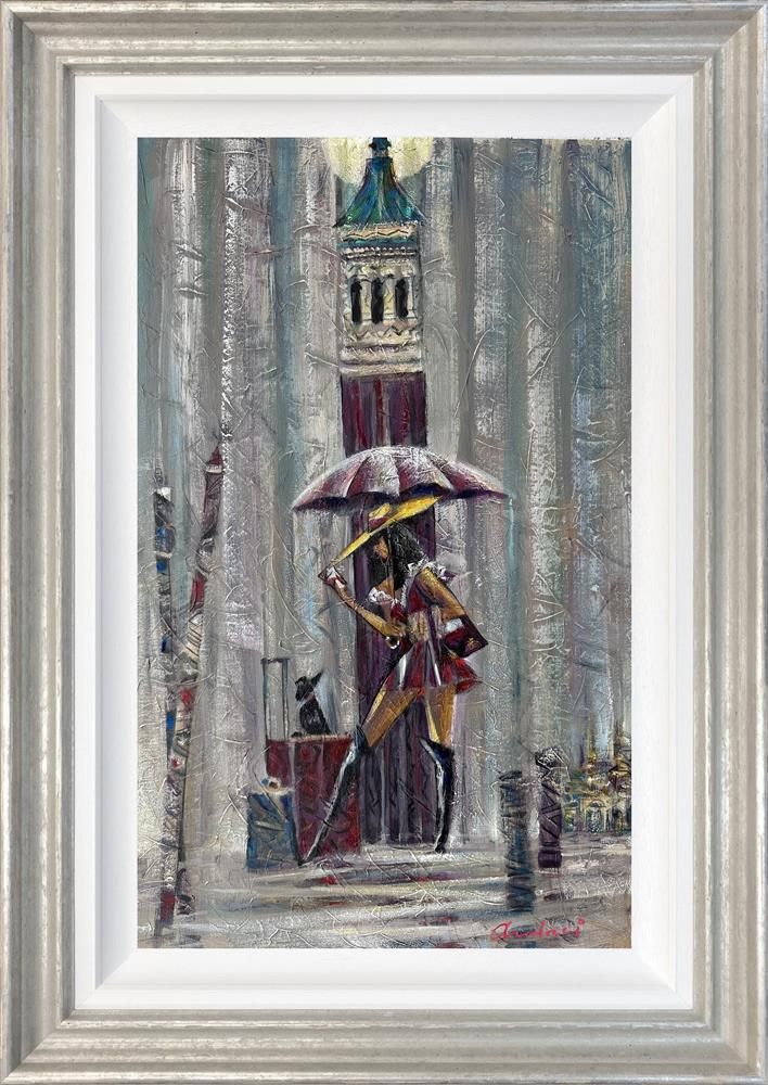 Andrei Protsouk - 'Dream Water Taxi' - Framed Original Art