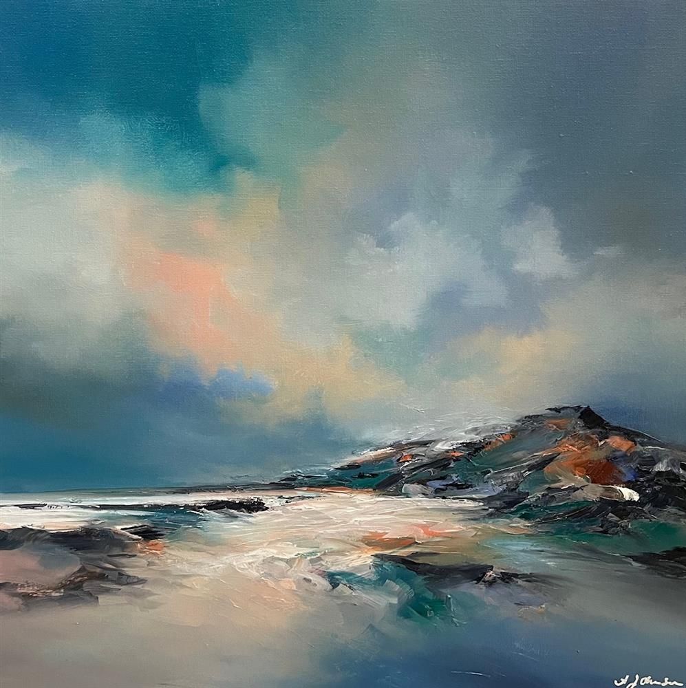 Alison Johnson - 'Solstice Serenity' - Framed Original Artwork