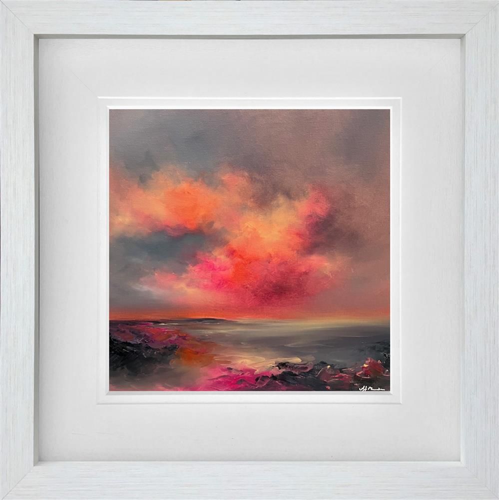 Alison Johnson - 'Ethereal Tides' - Framed Original Artwork