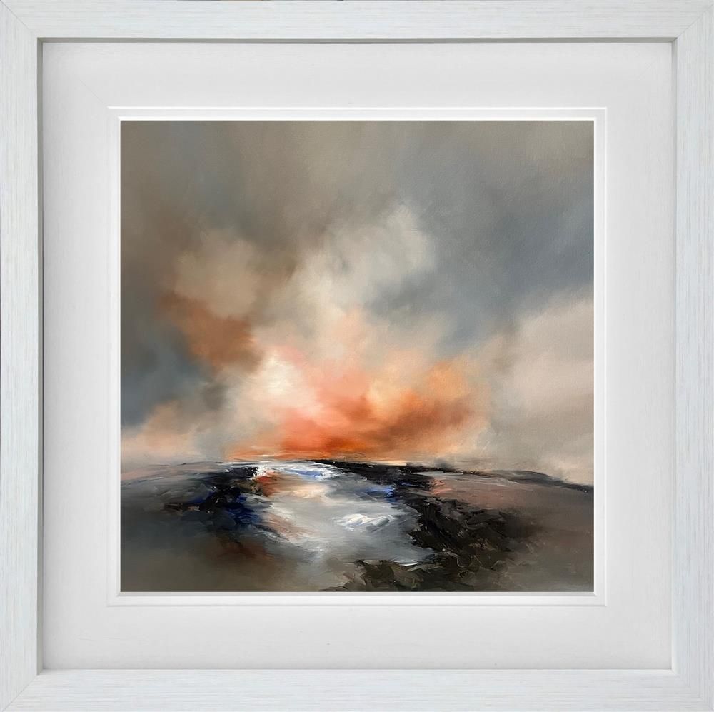 Alison Johnson - 'Secluded Skies' - Framed Original Artwork