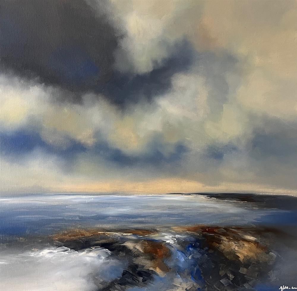 Alison Johnson - 'Twilight Waters' - Framed Original Artwork