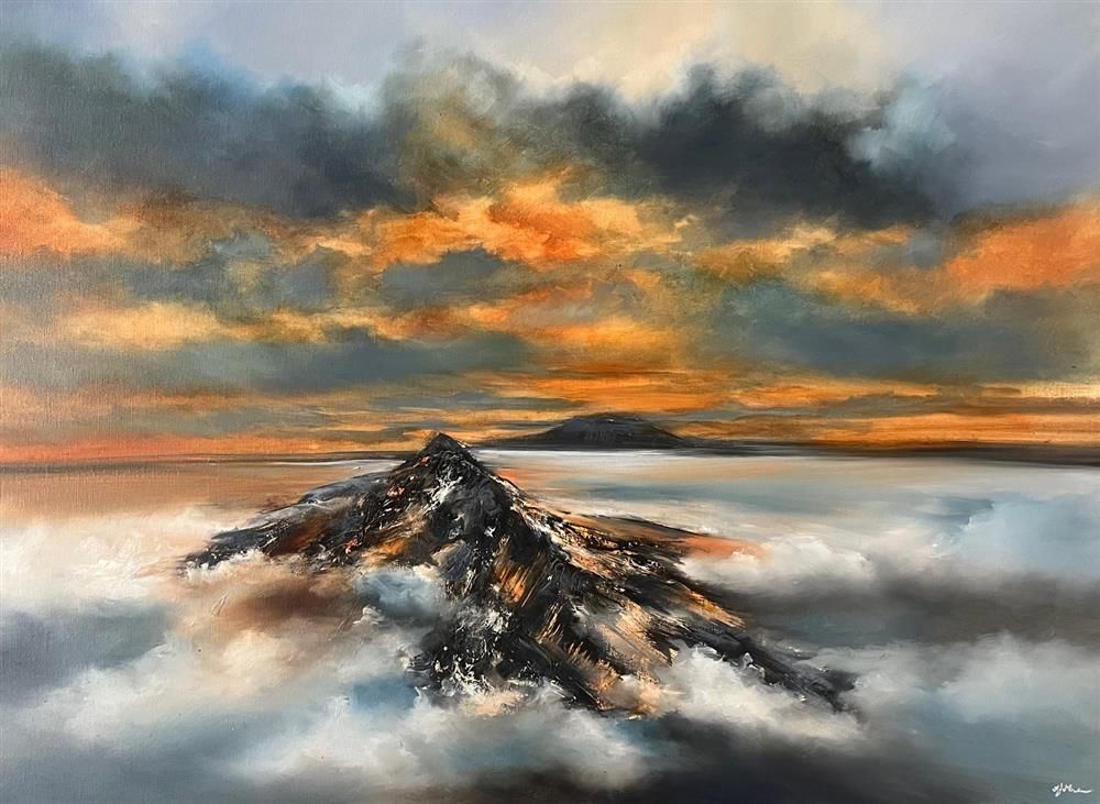 Alison Johnson - 'Reaching The Heavens' - Framed Original Artwork