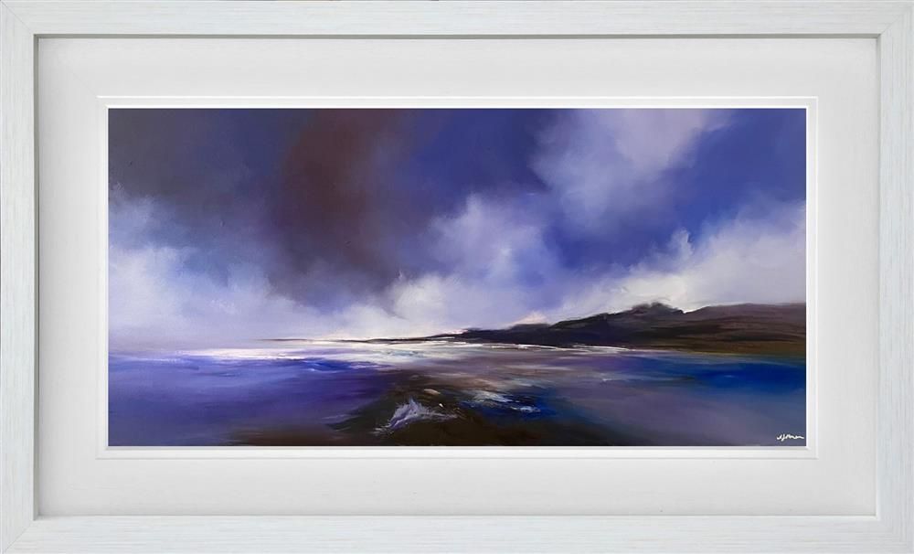 Alison Johnson - 'Ocean Aura' - Framed Original Artwork