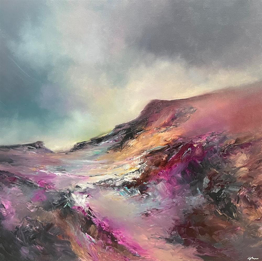 Alison Johnson - 'Mountain Melodies' - Framed Original Artwork