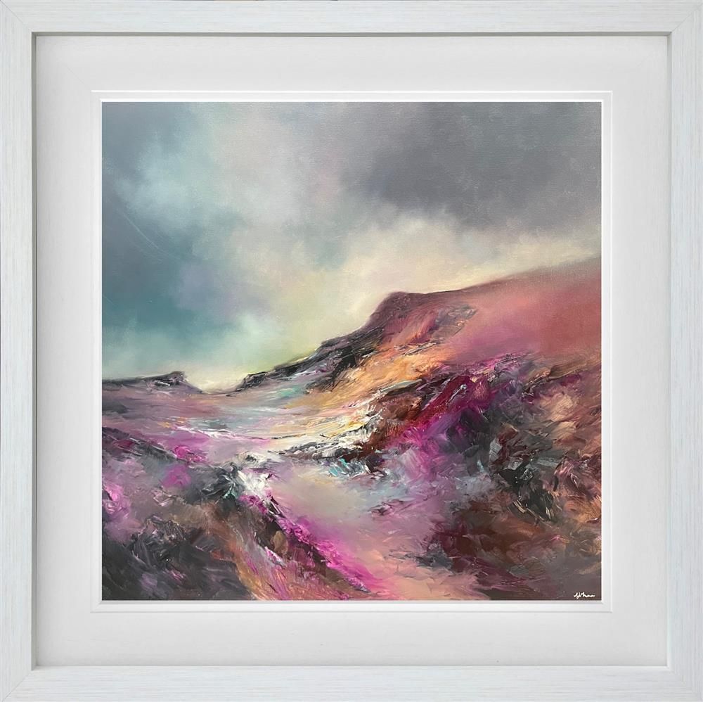 Alison Johnson - 'Mountain Melodies' - Framed Original Artwork
