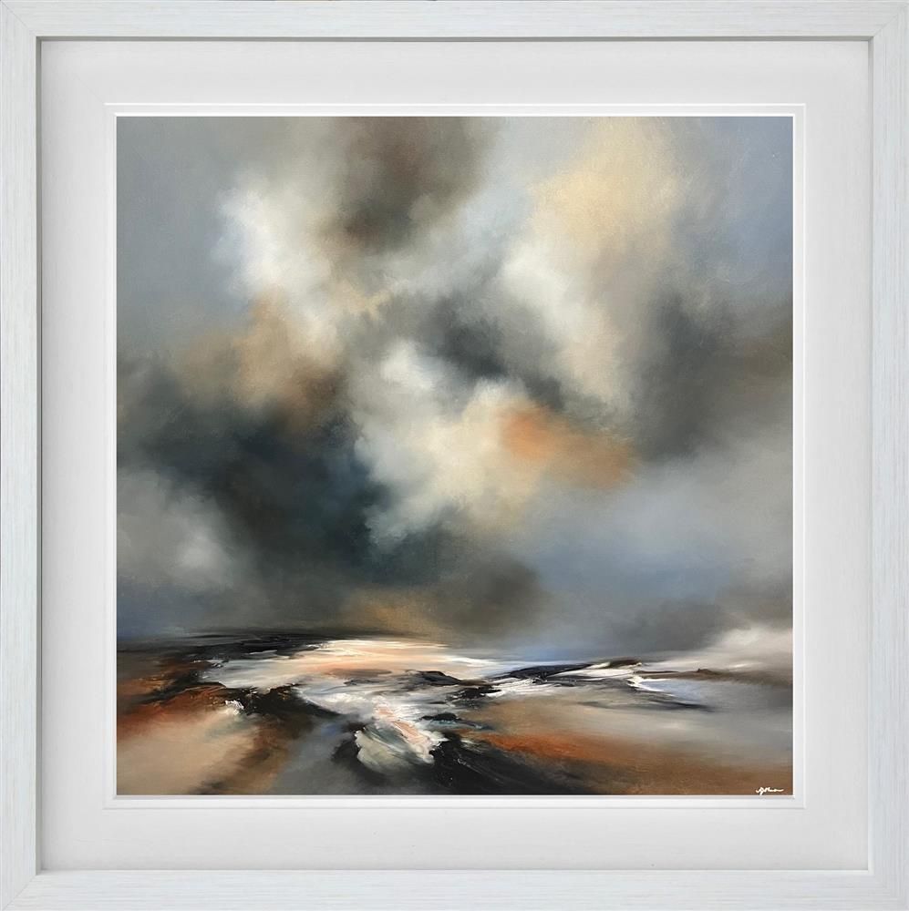 Alison Johnson - 'Rustic Oasis' - Framed Original Artwork