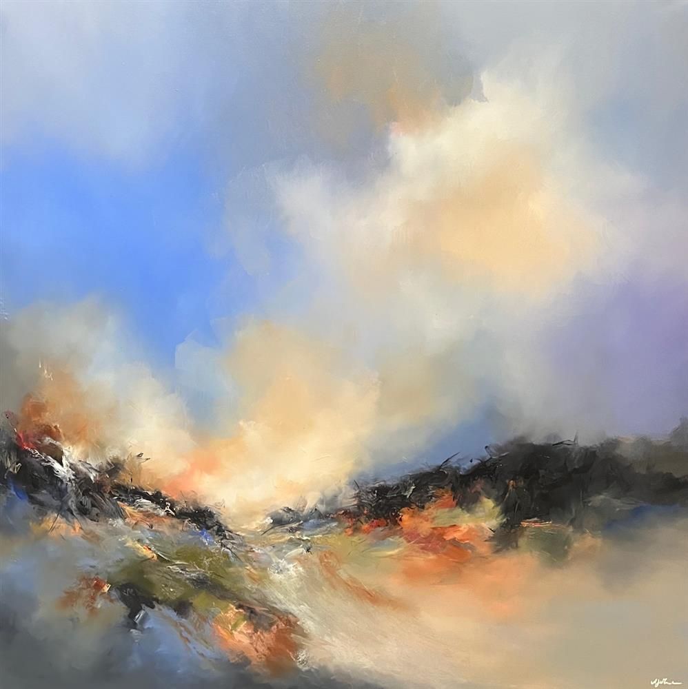 Alison Johnson - 'Aurora Dreams' - Framed Original Artwork