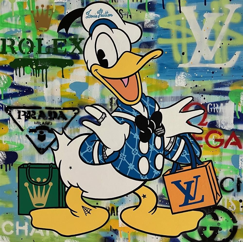 Emily Crook - 'Luxury Sailor' - Framed Original Art