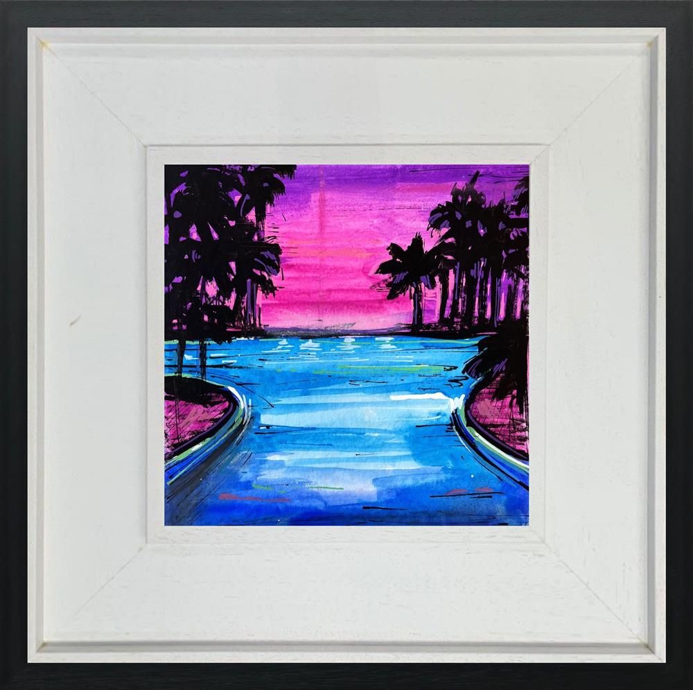 Joss Clapson - 'Sunset Boulevard Study VIII' - Framed Original Art