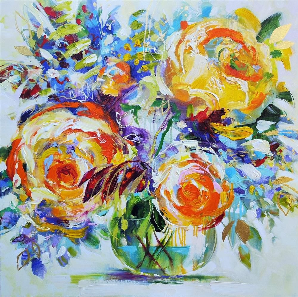 Anna Cher - 'Endless Devotion' - Framed Original Artwork