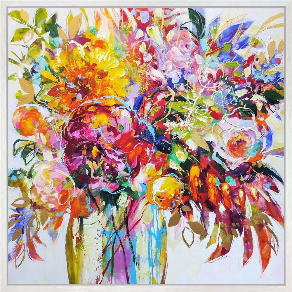 Anna Cher - 'Destined Hearts' - Framed Original Artwork