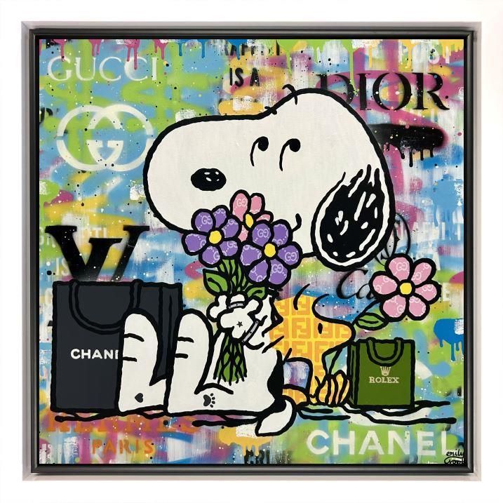 Emily Crook - 'Smells Like Luxury' - Framed Original Art