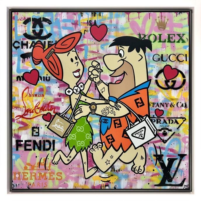 Emily Crook - 'Dancing In Love' - Framed Original Art