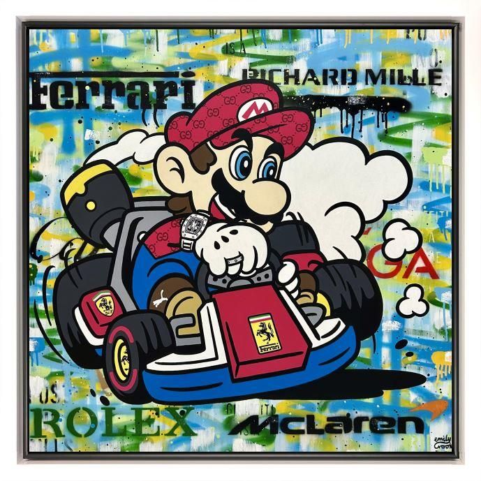 Emily Crook - 'Winner Winner' - Framed Original Art