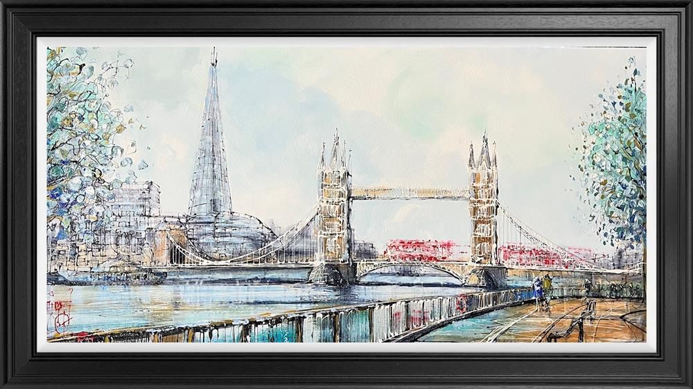 Nigel Cooke - 'London In All It's Glory' - Framed Original Artwork