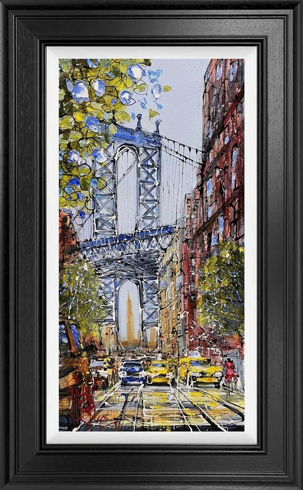 Nigel Cooke - 'Crossing To Brooklyn' - Framed Original Artwork