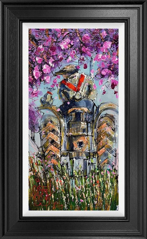 Nigel Cooke - 'Work Life Balance' - Framed Original Artwork