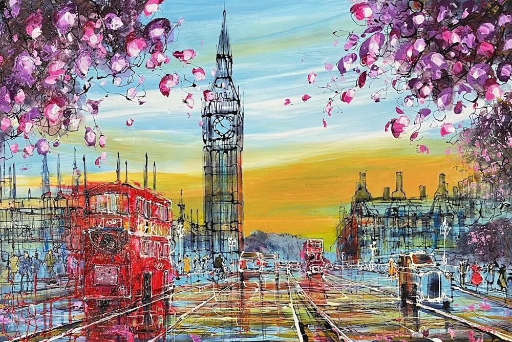 Nigel Cooke - 'Heading Towards Town' - Framed Original Artwork