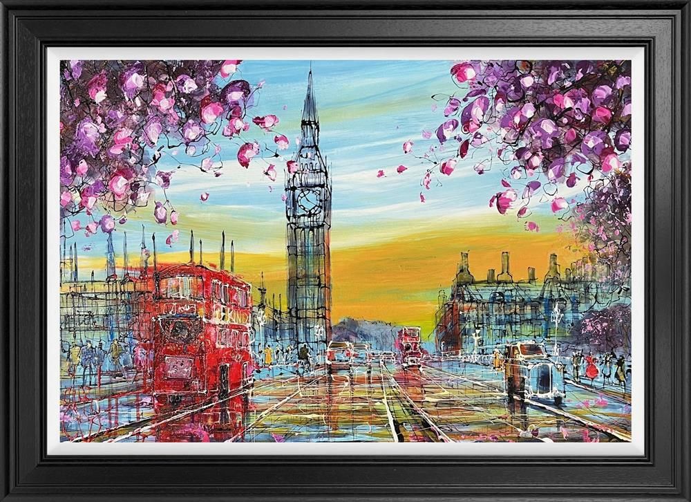 Nigel Cooke - 'Heading Towards Town' - Framed Original Artwork