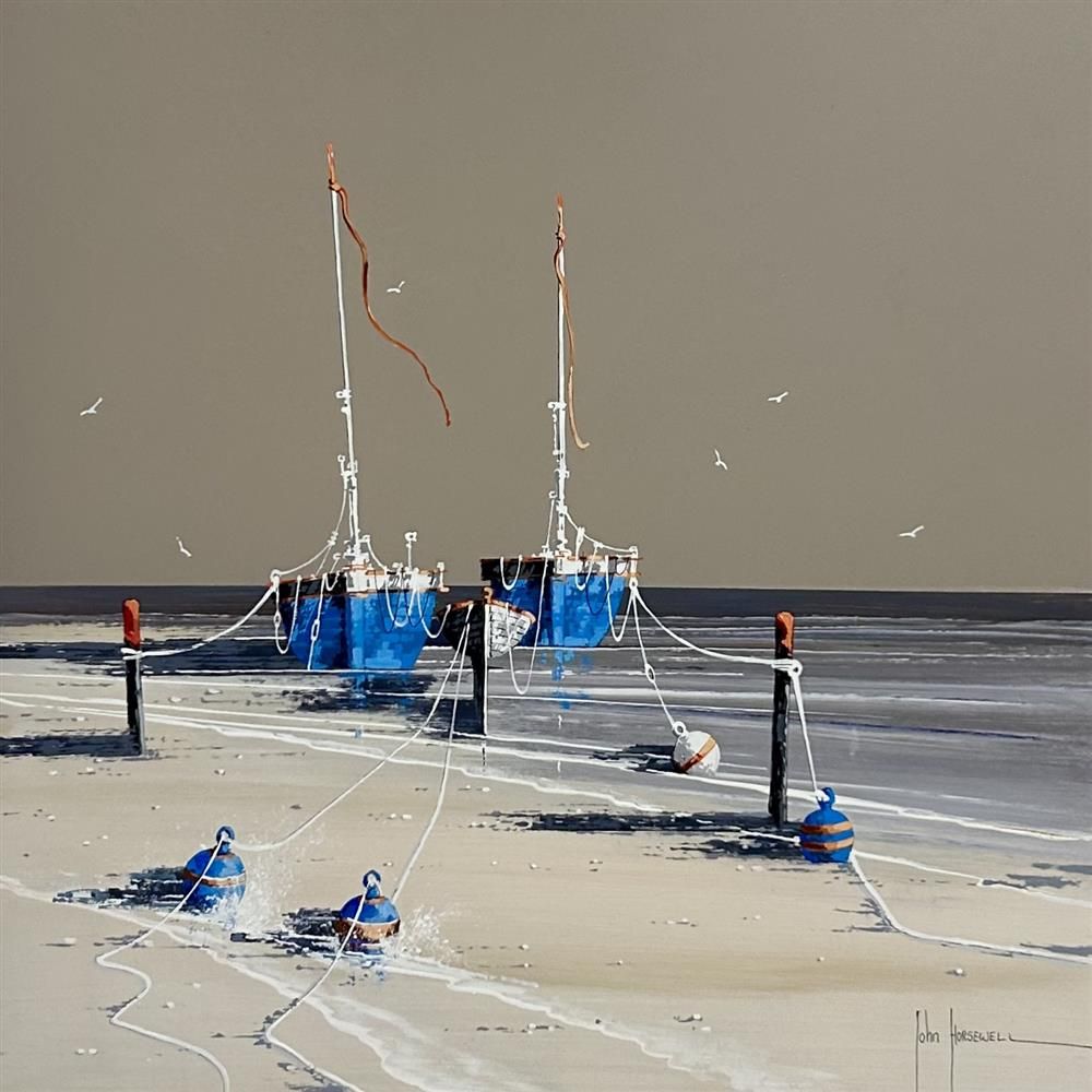 John Horsewell - 'With Or Without You' - Framed Original Artwork