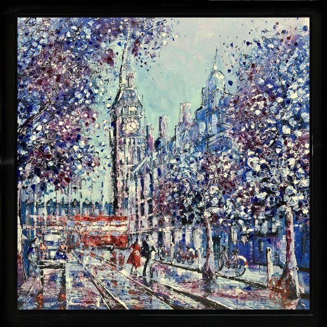 Nigel Cooke - 'One True Love' - Framed Original Artwork