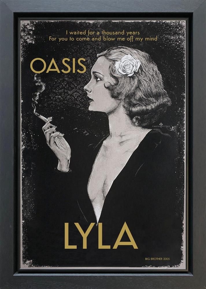 Linda Charles - 'Lyla' - Framed Original Artwork