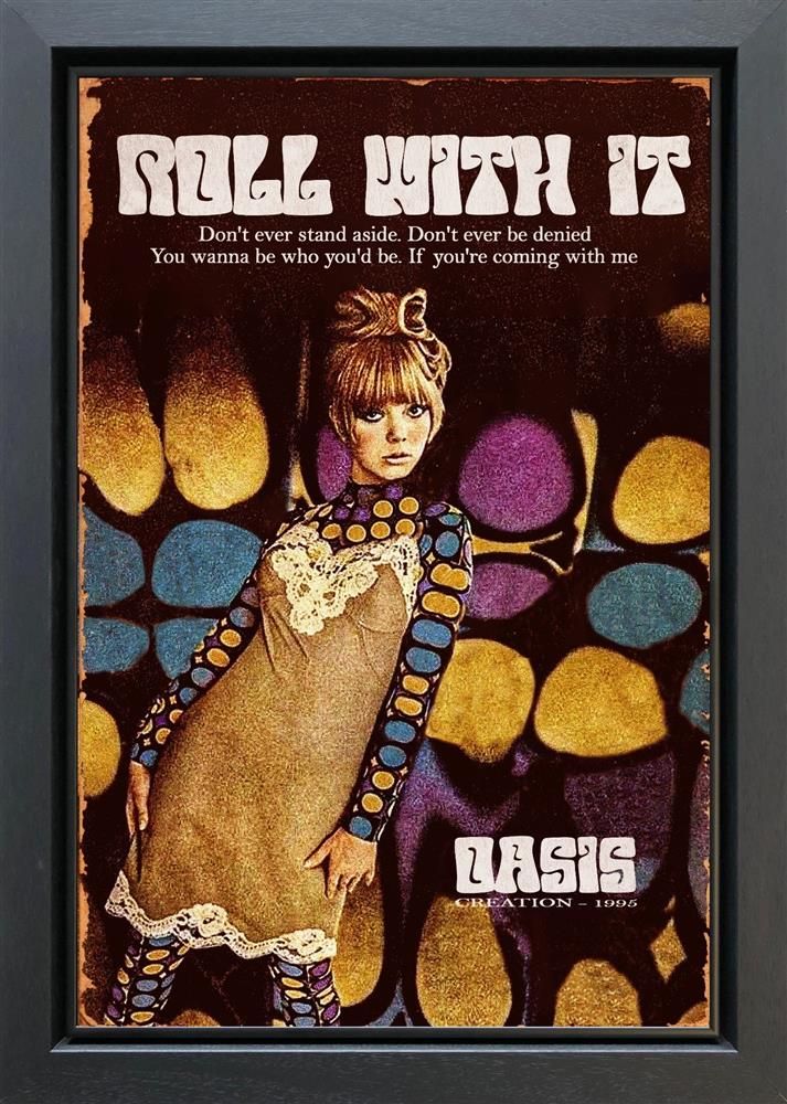 Linda Charles - 'Roll With It' - Framed Original Artwork