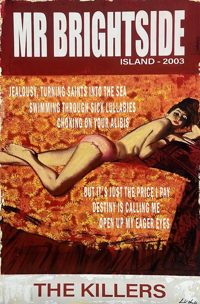 Linda Charles - 'Mr Brightside' - Framed Original Artwork