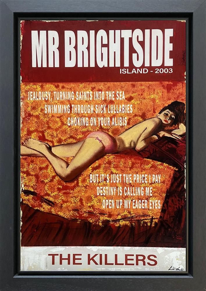 Linda Charles - 'Mr Brightside' - Framed Original Artwork