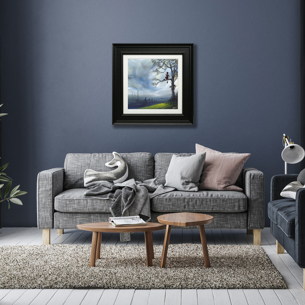 Danny Abrahams - 'It's A Great View From The Top!' - Framed Limited Edition Art