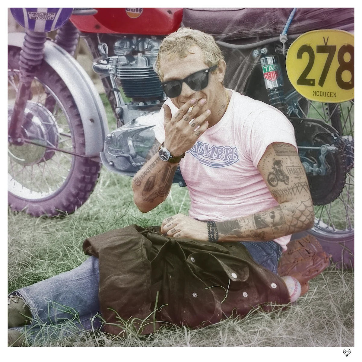 JJ Adams - 'Cooler King II' - Framed Limited Edition Deluxe