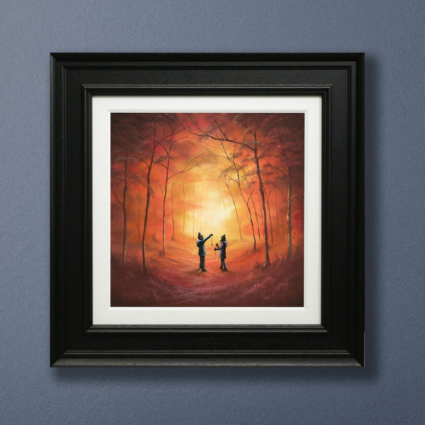 Danny Abrahams - 'Keep It Still!' - Framed Limited Edition Art