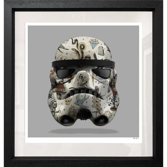 Monica Vincent - 'We All Wear A Mask' - Framed Limited Edition Print