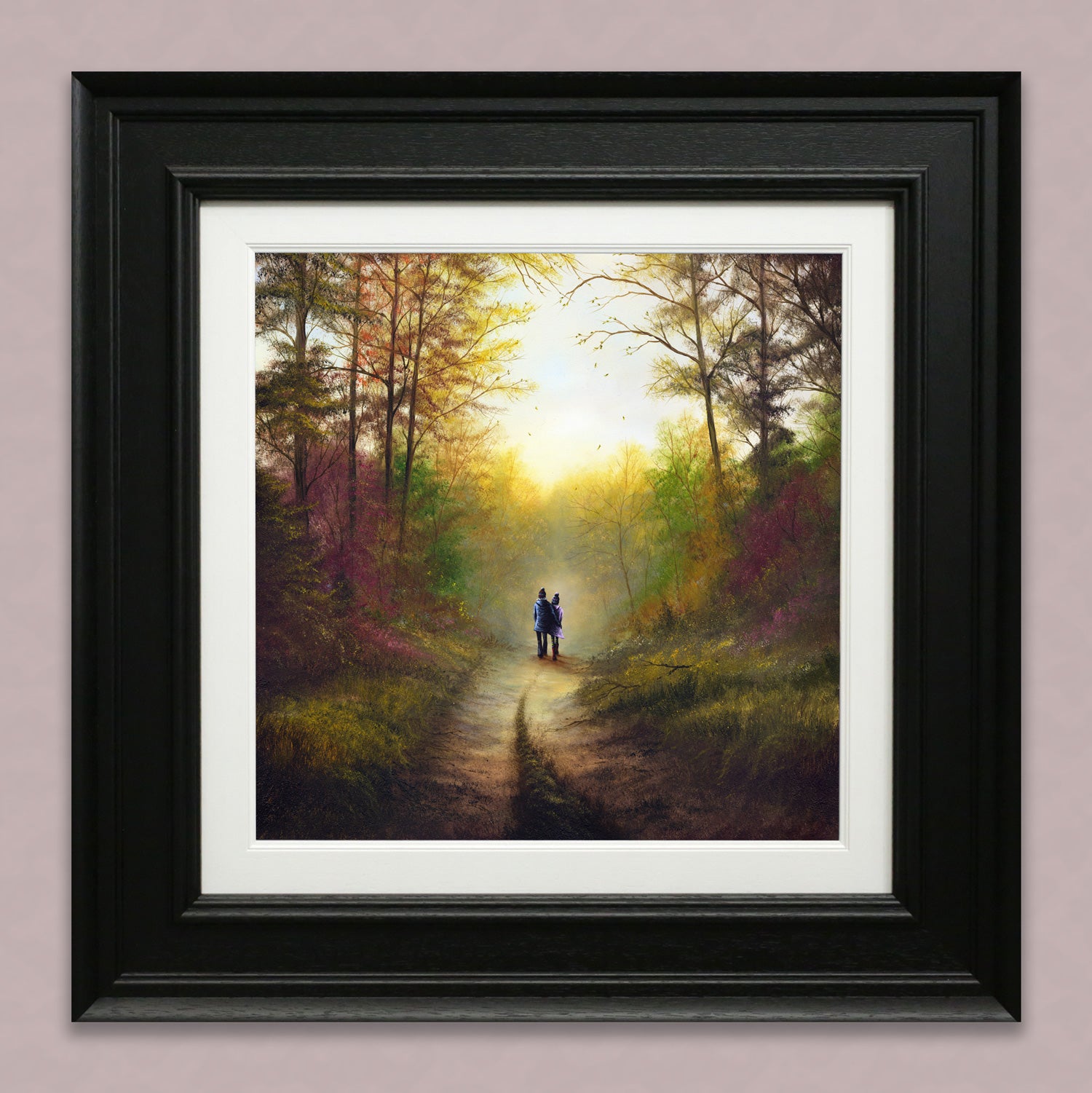 Danny Abrahams - 'Cosy Hearts and Falling Leaves' - Framed Limited Edition