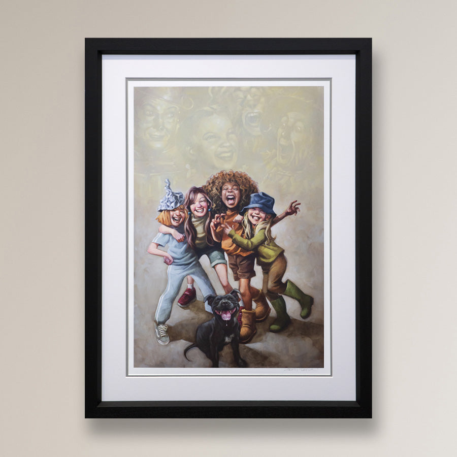 Craig Davison  - 'It's all about friends you meet along the Way '- Framed Limited Edition