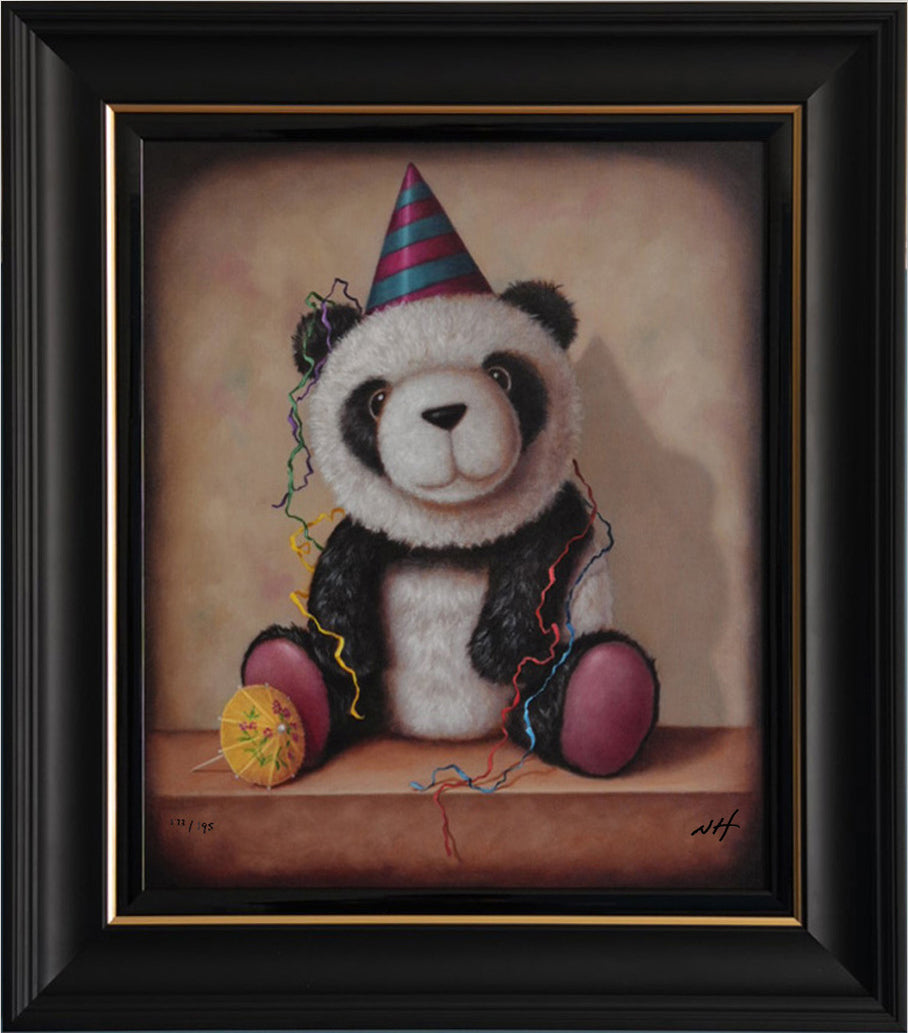 Nigel Humphries  - 'Patty The Panda'- Framed Limited Edition