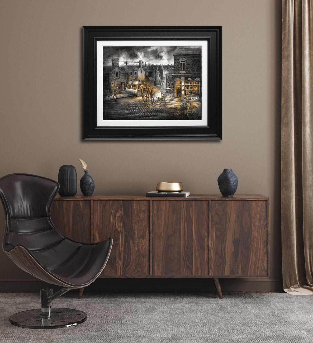 Craig Everett  - 'Pie Man'- Framed Limited Edition