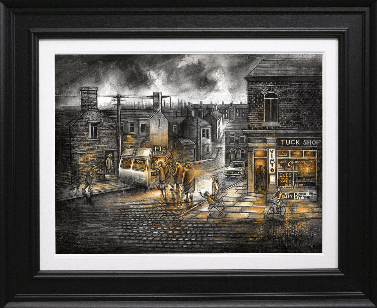 Craig Everett  - 'Pie Man'- Framed Limited Edition