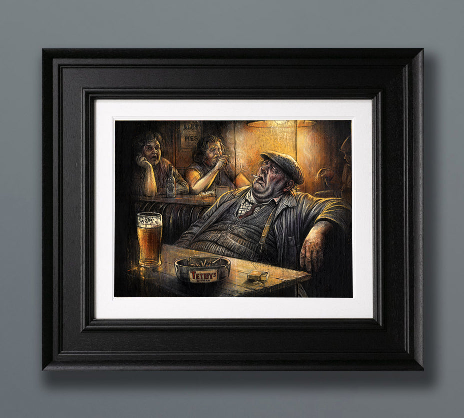 Craig Everett  - 'The Tap Room'- Framed Limited Edition