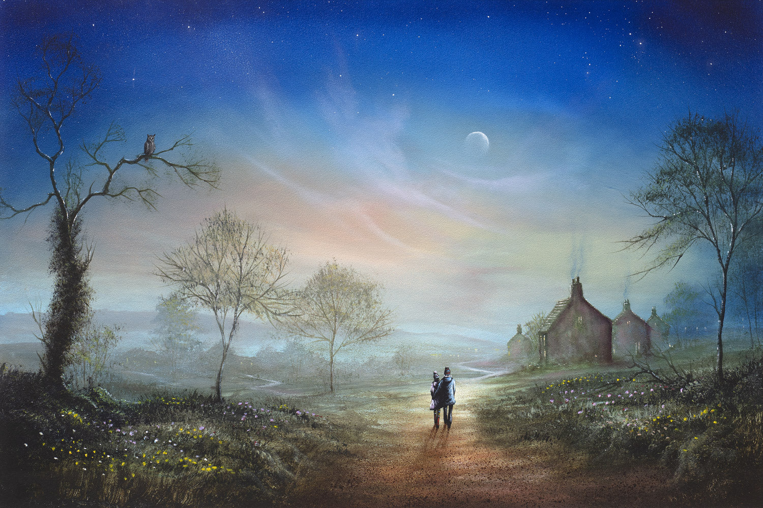 Danny Abrahams - 'Heart Full Of Stars' - Framed Original Art