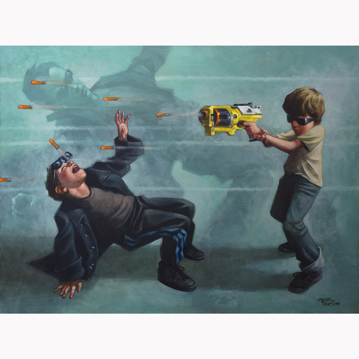 Craig Davison  - 'Rodger the Dodger'- Framed Limited Edition