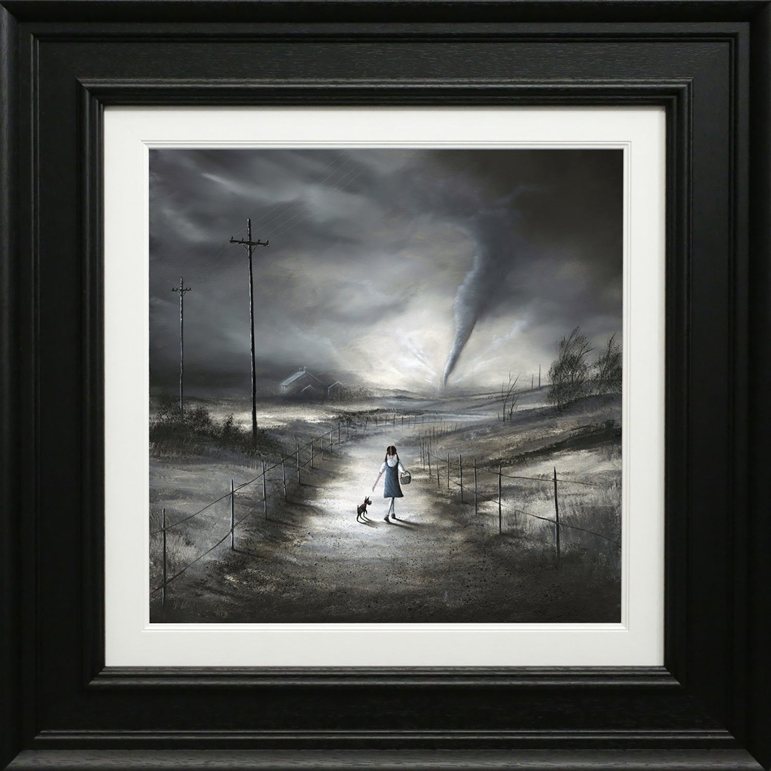 Danny Abrahams - 'Whirlwind To Oz' - Framed Standard Edition