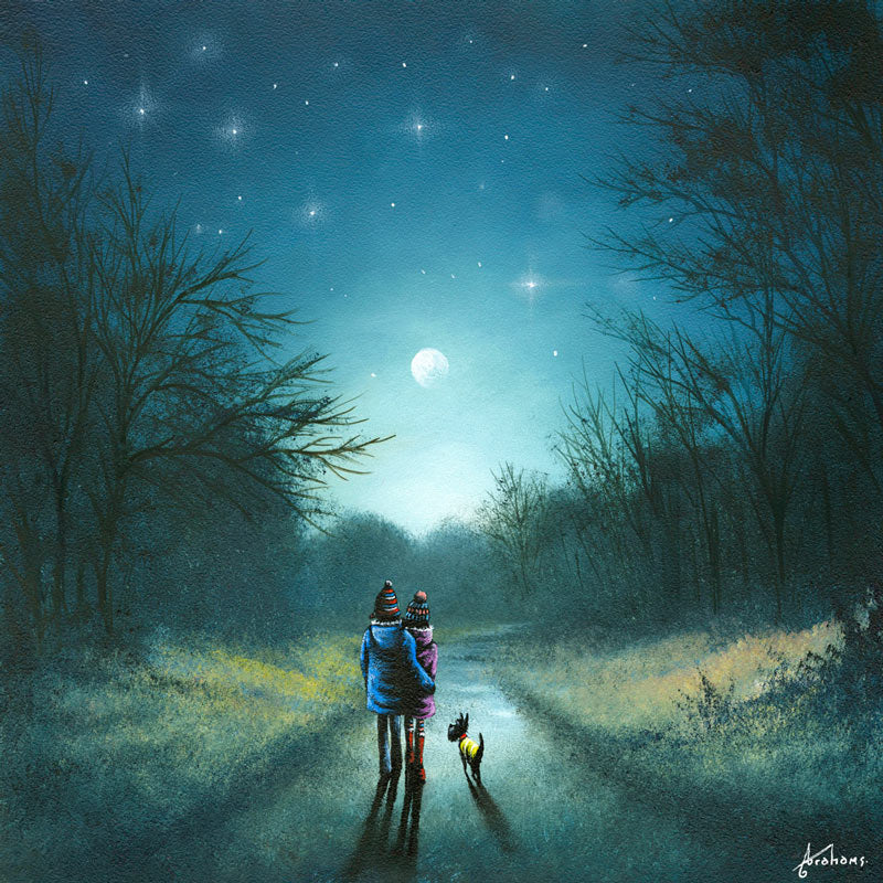 Danny Abrahams - 'What A Beautiful Night' - Framed Limited Edition Art