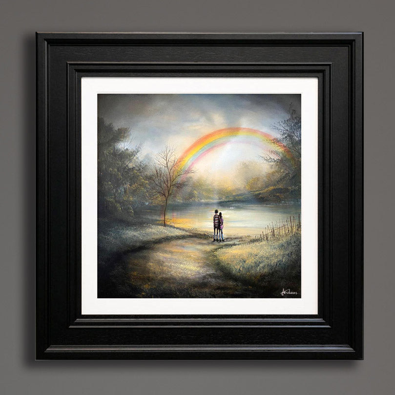 Danny Abrahams - 'Where There's Love There's Hope' - Framed Limited Edition Art