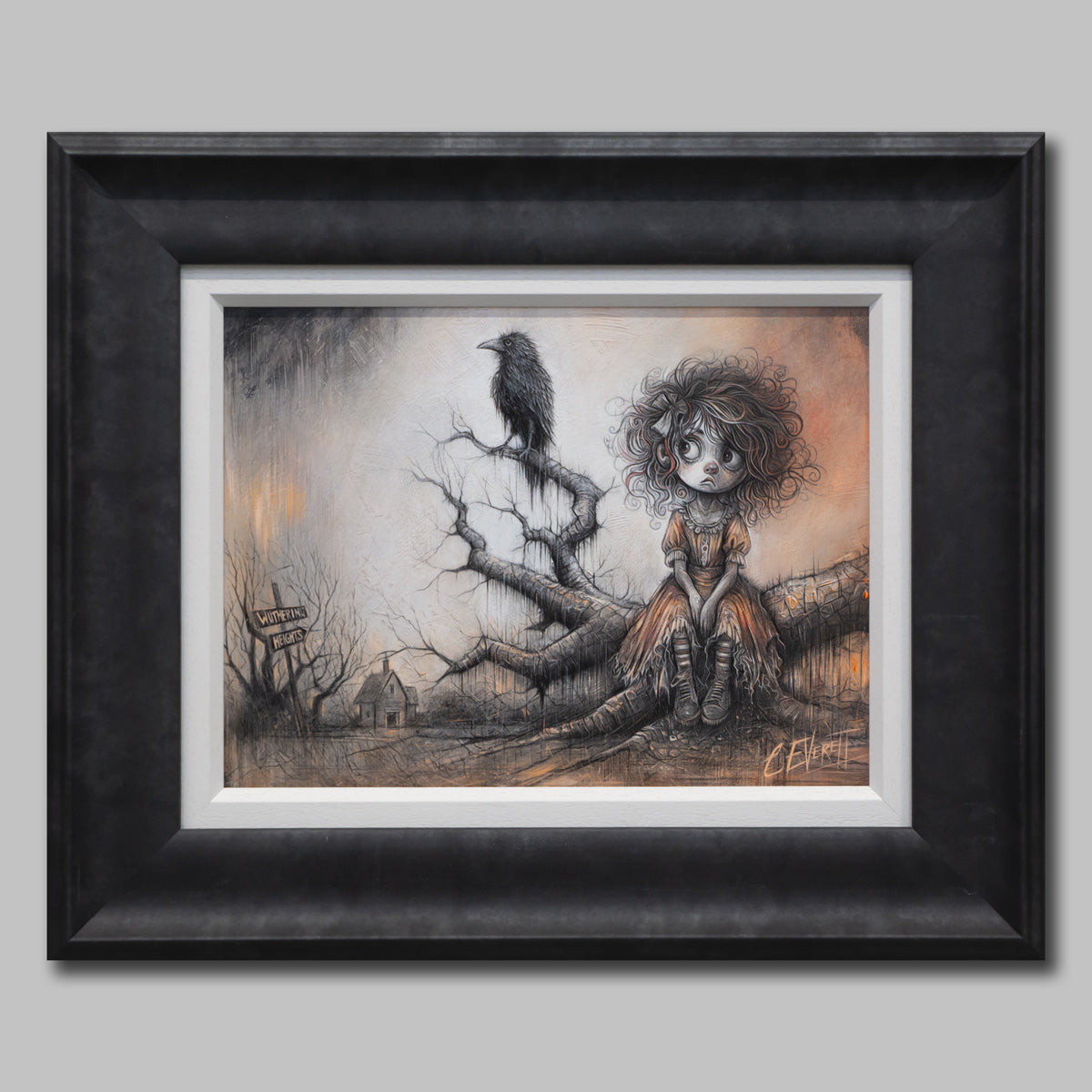 Craig Everett  - 'Wuthering Heights'- Framed Original Artwork