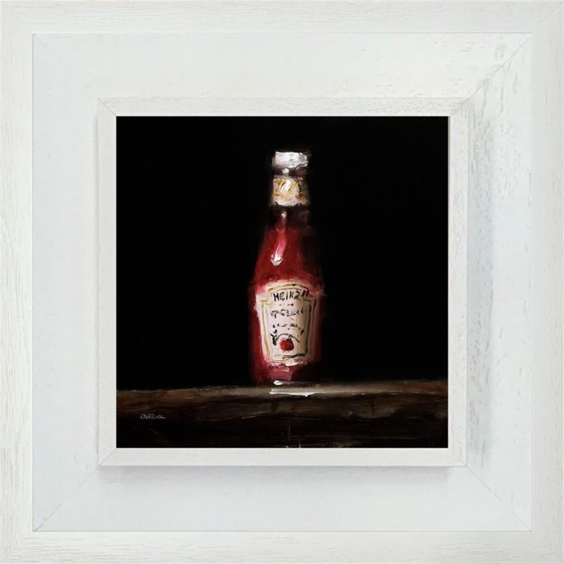 Neil Carroll - 'Red Sauce' - Framed Original Artwork